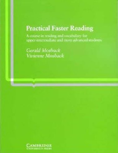 Practical Faster Reading: Book - Mosback Gerald Peter
