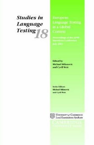 European Language Testing in a Global Context: Proceedings (Studies in Language Testing 18) - kolektiv autor