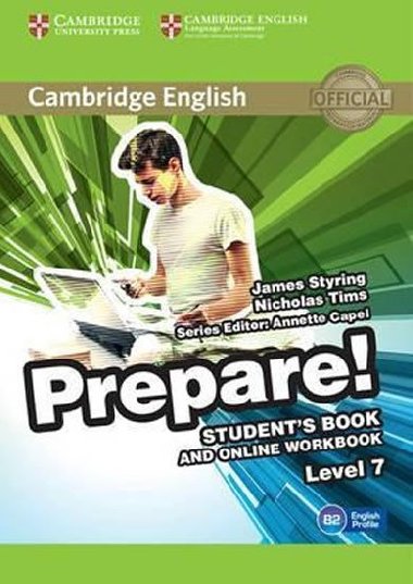 Prepare! 7: Students Book and Online Workbook - Styring James