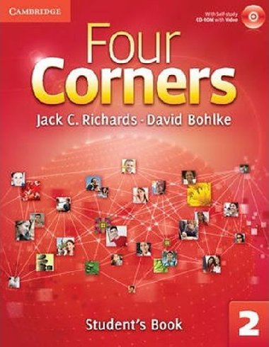 Four Corners 2: Students Book with CD-ROM + Online Workbook - Richards Jack C.