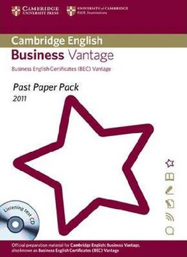 Past Paper Pack for Camb English: Business Vantage - kolektiv autor