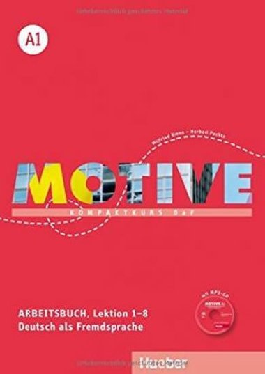 Motive A1: Arbeitsbuch, L. 1-8 mit MP3-Audio-CD - Jacobsov Anne