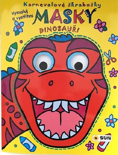 Dinosaui - Karnevalov kraboky Masky - neuveden