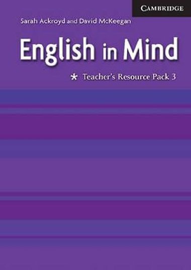 English in Mind 3: Teachers Resource Pack - Ackroyd Sarah