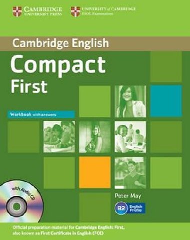 Compact First: Workbook with Answers with Audio CD - May Peter