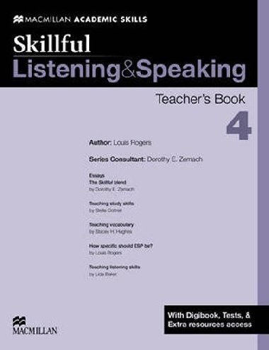 Skillful Listening & Speaking 4: Teachers Book + Digibook + Audio CD - Zemach Dorothy E.