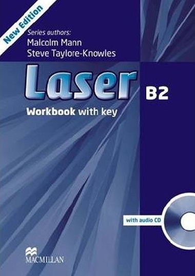 Laser (3rd Edition) B2: Workbook with Key & CD Pack - Mann Malcolm