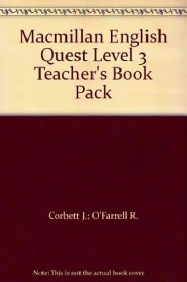 Macmillan English Quest 3: Teachers Book Pack - OFarrell Roisin