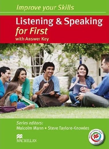 Improve your Skills: Listening & Speaking for First Students Book with key & MPO Pack - Mann Malcolm