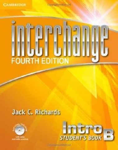 Interchange Fourth Edition Intro: Students Book B with Self-study DVD-ROM - Richards Jack C.