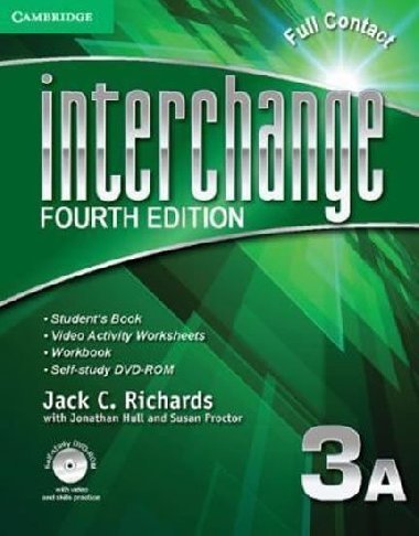 Interchange Fourth Edition 3: Full Contact A with Self-study DVD-ROM - Richards Jack C.