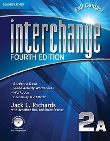 Interchange Fourth Edition 2: Full Contact A with Self-study DVD-ROM - Richards Jack C.