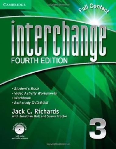 Interchange Fourth Edition 3: Full Contact with Self-study DVD-ROM - Richards Jack C.