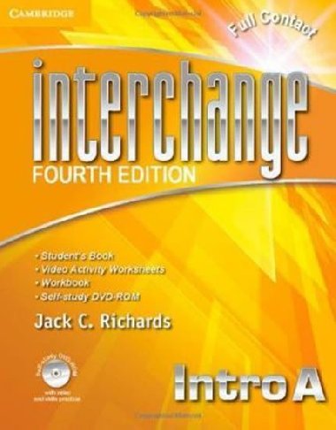 Interchange Fourth Edition Intro: Full Contact A with Self-study DVD-ROM - Richards Jack C.