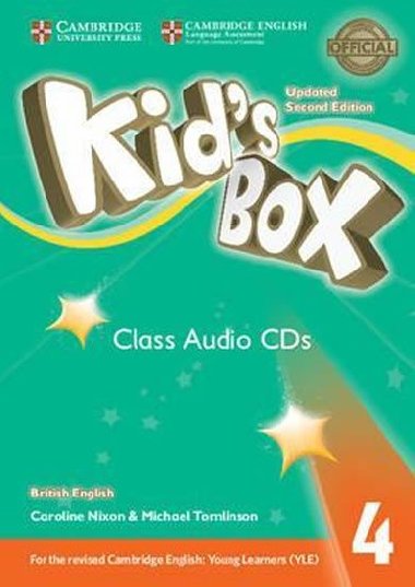 Kids Box 4 Updated 2nd Edition: Class Audio CDs - Nixon Caroline