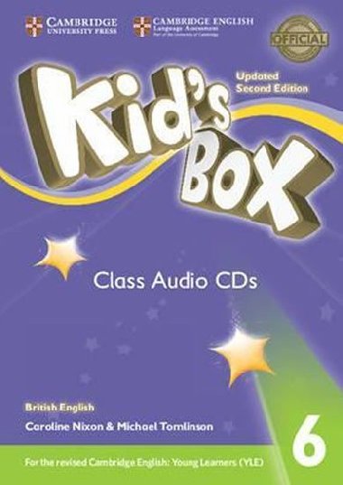Kids Box 6 Updated 2nd Edition: Class Audio CDs - Nixon Caroline