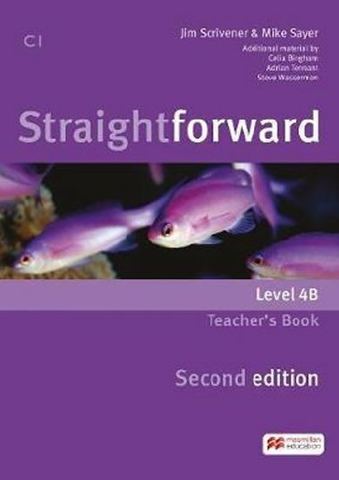 Straightforward Split Ed. 4B: Teachers Book Pack w. Audio CD - Scrivener Jim
