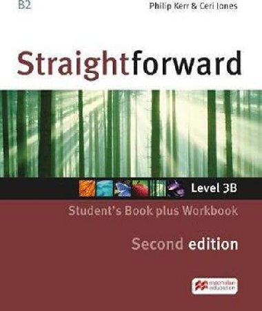 Straightforward Split Ed. 3B: Students Book with Workbook - Kerr Philip