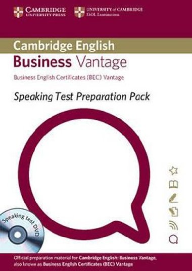 Speaking Test Preparation Pack: BEC Vantage with DVD - kolektiv autor