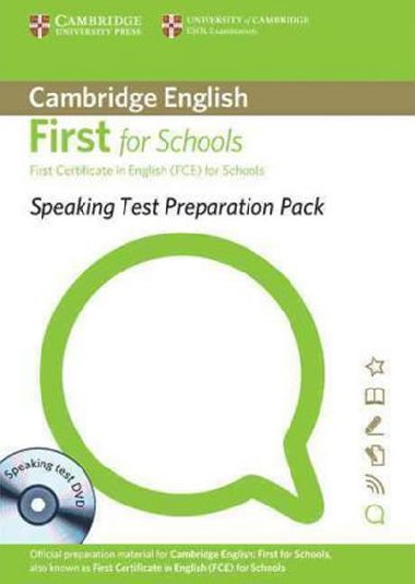 Speaking Test Preparation Pack: First for Schools with DVD - kolektiv autor