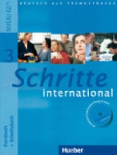 Schritte international 3: Kursbuch + Arbeitsbuch mit Audio-CD - kolektiv autor