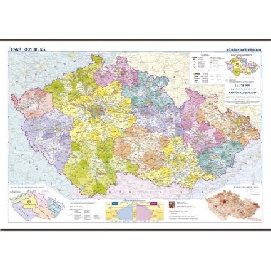 esk republika - koln administrativn mapa 1:375 tis. - neuveden