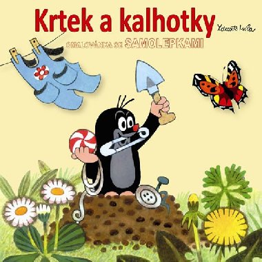 Krtek a kalhotky - omalovnka - Zdenk Miler