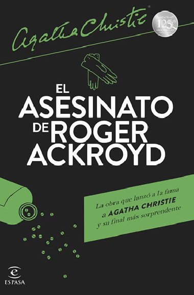 El asesinato de Roger Ackroyd - Christie Agatha