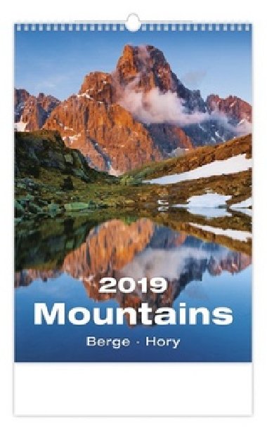 Kalend nstnn 2019 - Mountains/Berge/Hory - Helma
