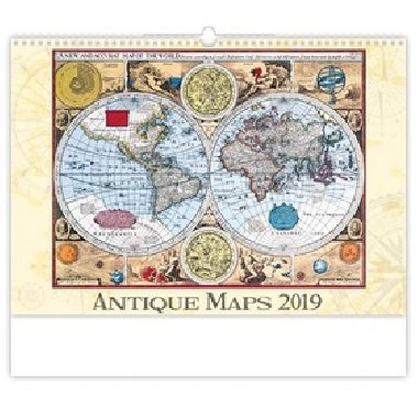 Kalend nstnn 2019 - Antique Maps - Helma