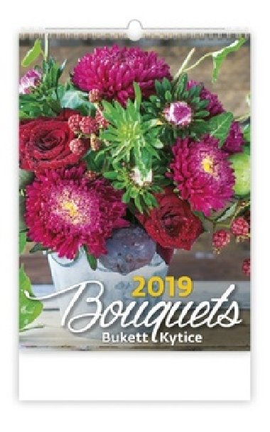 Kalend nstnn 2019 - Bouquets/Bukett/Kytice - Helma
