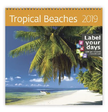 Tropical Beaches - nstnn kalend 2019 - Helma