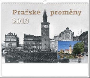 Prask promny - nstnn kalend 2019 - Helma