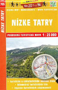 Nízke Tatry mapa Shocart 1:25 000 číslo 703 - Shocart