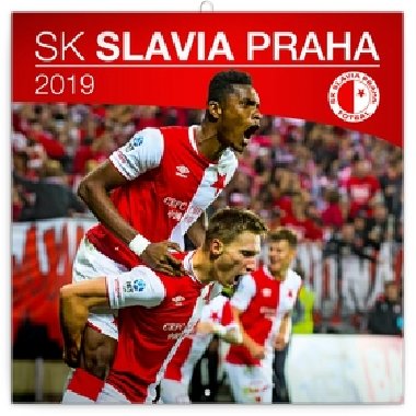Kalend poznmkov 2019 - SK Slavia Praha, 30 x 30 cm - Presco