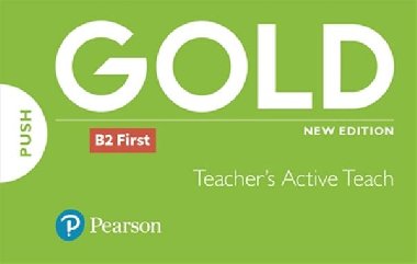 Gold B2 First New Edition Teachers ActiveTeach USB - kolektiv autor