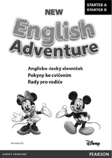 New English Adventure STA A a B slovnek CZ - neuveden