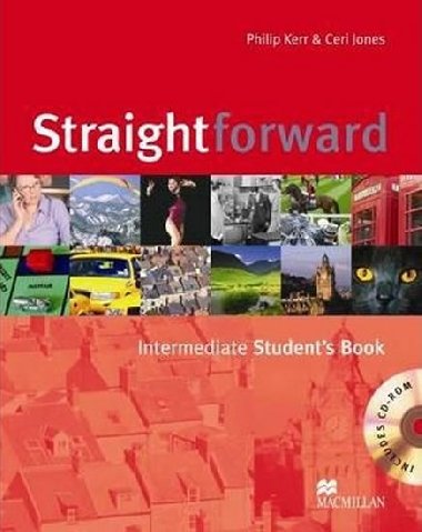 Straightforward Intermediate: Students Book + CDROM - Kerr Philip, Jones Ceri,