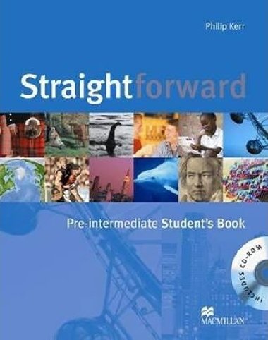 Straightforward Pre-Intermediate: Students Book+CDROM - Kerr Philip