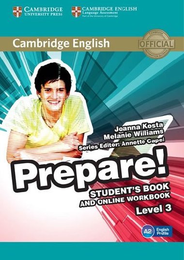 Prepare! 3: Students Book and Online Workbook - Kosta Joanna