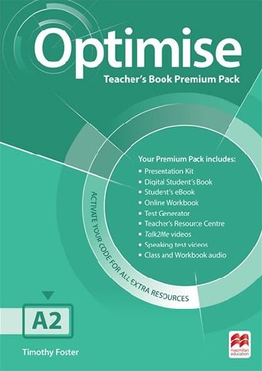 Optimise A2: Teachers Book Premium Pack - Foster Timothy R.V.