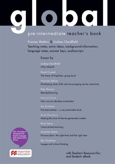 Global Pre-intermediate: Teacher`s Book + Resource CD + eBook Pack - Tennant Adrian