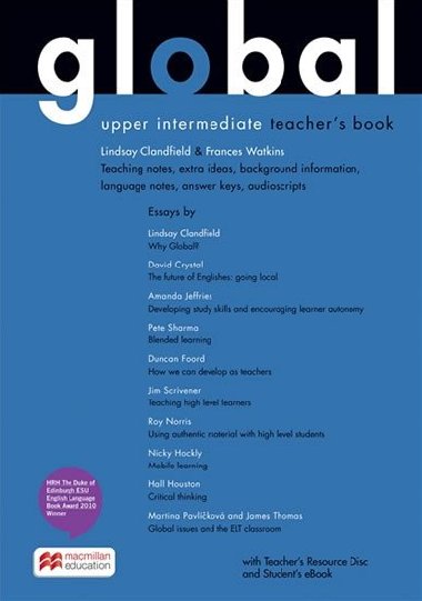 Global Upper-intermediate: Teacher`s Book + Resource CD + eBook Pack - Tennant Adrian