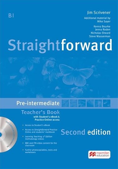 Straightforward 2nd Ed. Pre-Intermediate: Teachers Book + eBook Pack - Kerr Philip