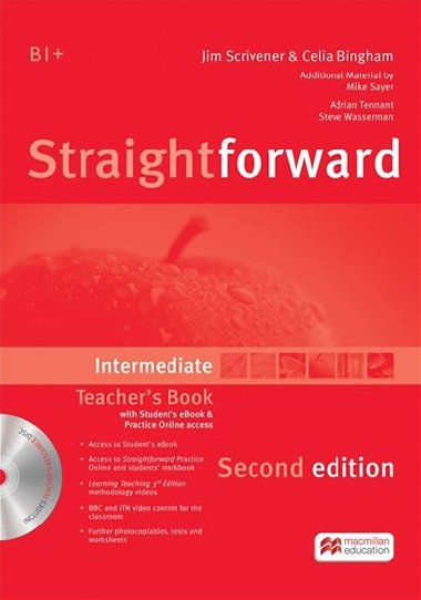 Straightforward 2nd Ed. Intermediate: Teachers Book + eBook Pack - Kerr Philip