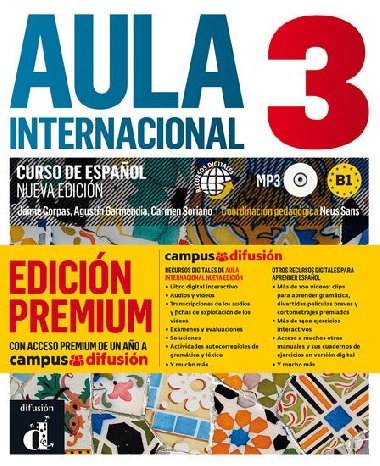 Aula internacional Nueva edicin 3 (B1) - Premium - Libro del alumno + CD - neuveden