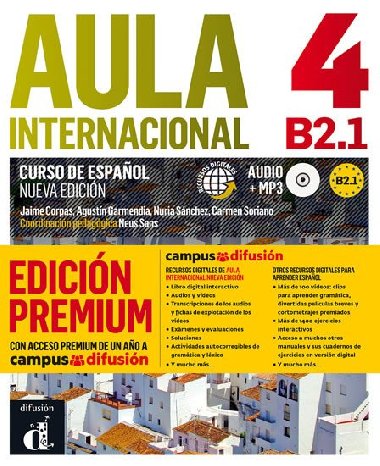 Aula Internacional Nueva edicin 4 (B2.1) - Premium - Libro del alumno + CD - neuveden