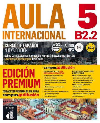 Aula internacional Nueva edicin 5 (B2.2) - Premium - Libro del alumno + CD - neuveden