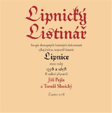 Lipnick listin - Ji Peja,Tom Slavick
