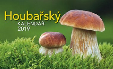 Houbask kalend 2019 - stoln kalend - Spektrum Grafik